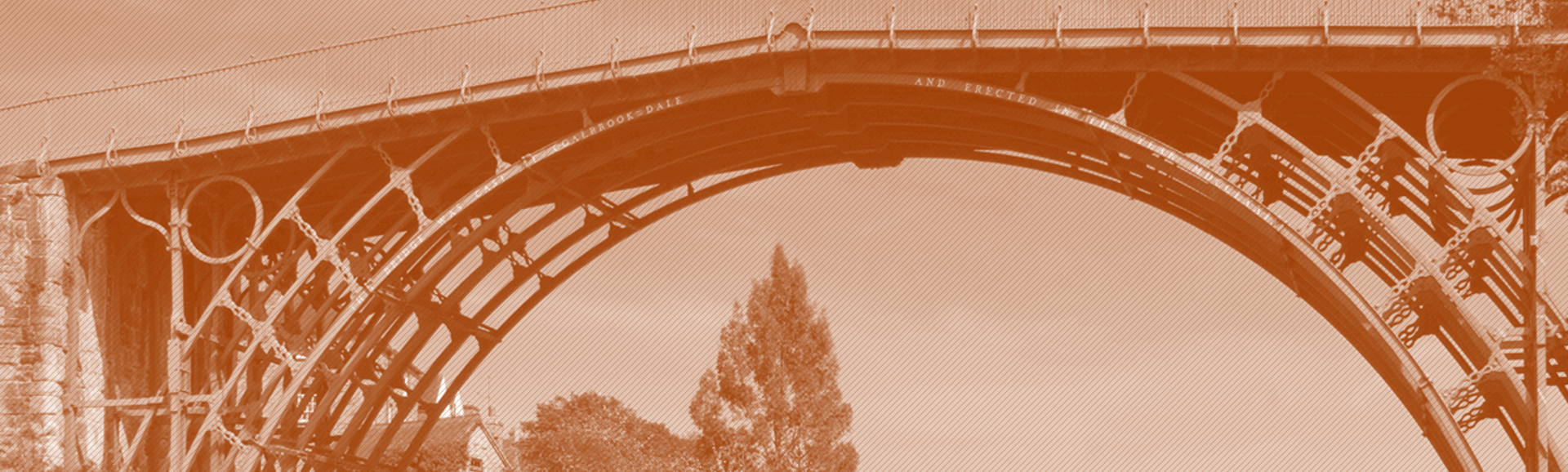 Ironbridge in Shropshire. A world-famous industrial monument.